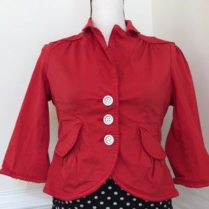 ANTHROPOLOGIE cropped jacket